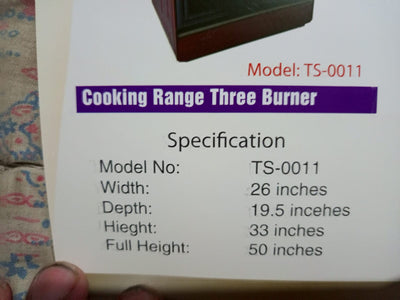 TSFA Gas Stove with Oven – 5 Burner